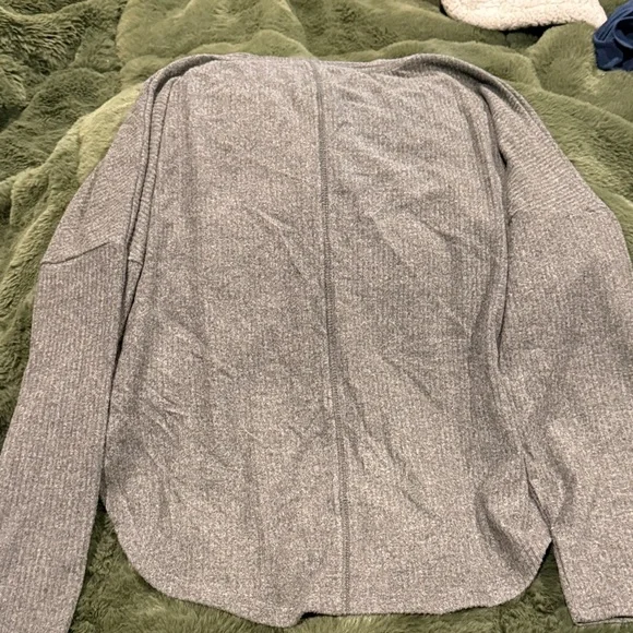 Relaxed V-Neck Cardigan - Picture 8 of 8